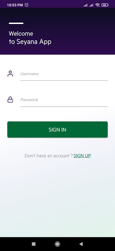 Android application Seyana screenshort