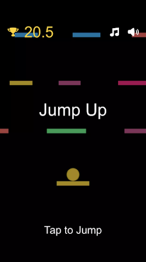 Android application Perfect Jump screenshort