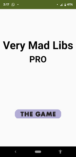 Very Mad Libs Pro