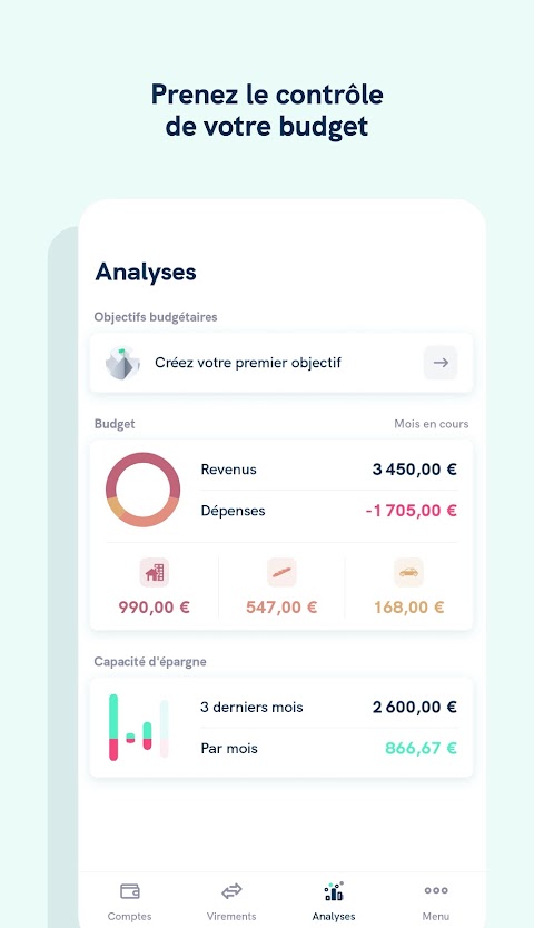 Linxo - L'app de votre budgetのおすすめ画像1