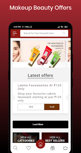 Android application Cosmetics Lipstick Cream Offer screenshort