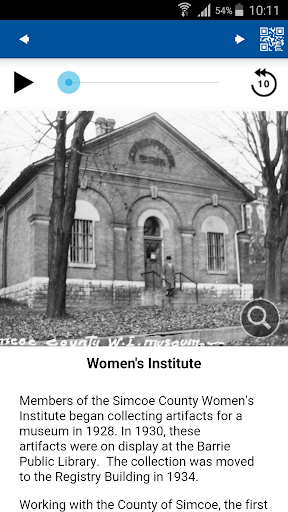 Simcoe County Museum Guide Screen 3