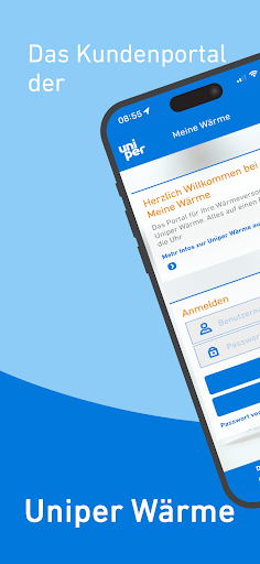 Android application Meine Wärme screenshort