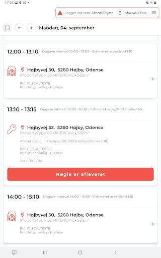 Android application Kollekt screenshort