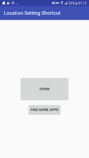Location Settings Shortcut Screen 2