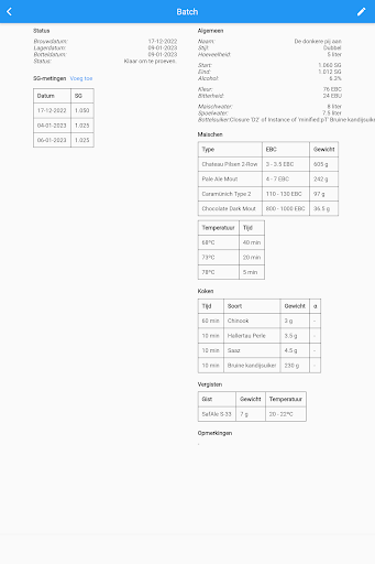 Beer Brewer Screen 3