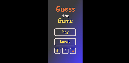 Android application Guess the game screenshort