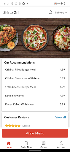 Shiraz Grill Screen 2