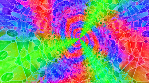 Screenshot of Crystal Tunnels Live Wallpaper