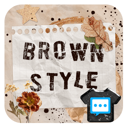 NextSMS brown style skin  Icon