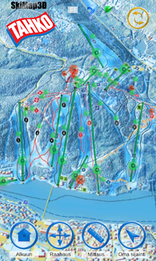 SkiMap3D Tahko Screen 3