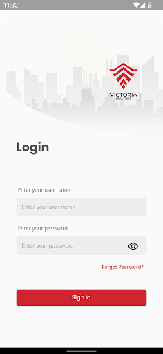 Android application Victoria Registration screenshort