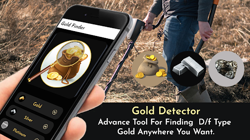 Gold Detector: Gold scanner Screenshot 3 - AppWisp.com