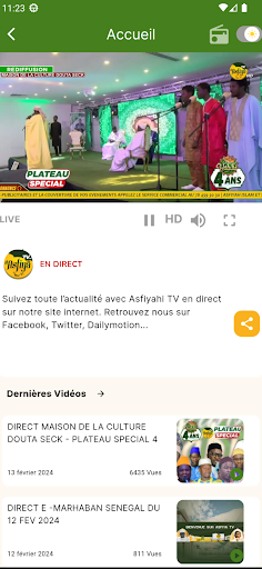 Asfiyahi TV | FM | Actu Screen 3
