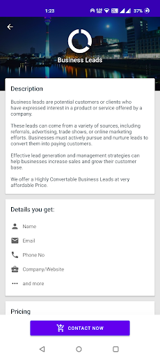 Lead Globals Screen 2