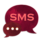 Theme Red GO SMS Pro icon