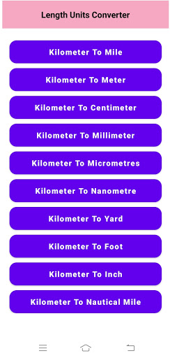 Unit Converter Screen 3