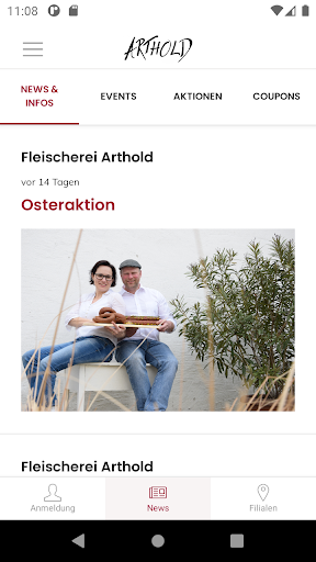 Fleischerei Arthold Screen 2