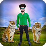 Tiger Overlay Effect : Wild Animal bg Changer icon