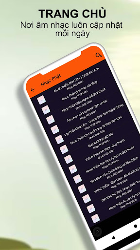 Android application Nhạc Tĩnh Tâm Và Giải Thoát screenshort