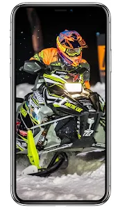 Snowmobile Action Wallpapers