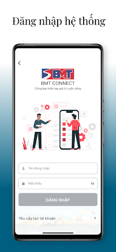 Android application BMT Connect screenshort
