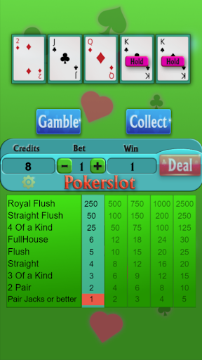 Pokerslot Screen 3