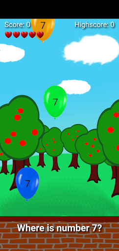 Flying Numbers Screen 3