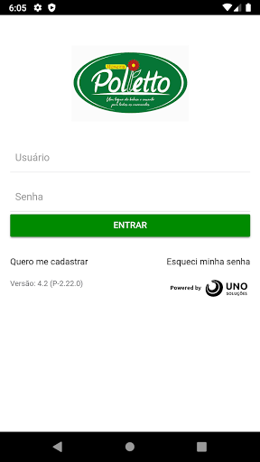 Android application Roseira Polletto screenshort