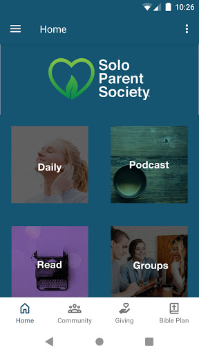 Android application Solo Parent App screenshort
