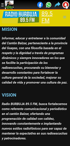 RADIO BURBUJA BALZAR Screen 3