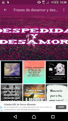 Despedida y desamor imágenes Screen 3