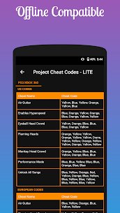 Project Cheat Codes – LITE 1.4.8 Apk + Mod 3