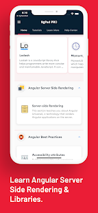 Mësoni Angular: Pamja e ekranit AngularDev PRO