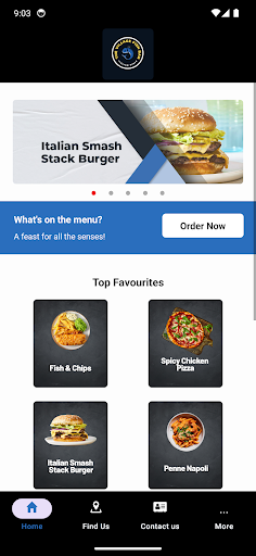 Android application The Village Fish Bar screenshort