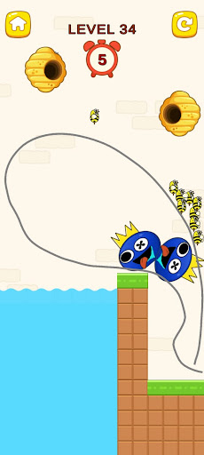 Draw to Save  Rainbow and Dog