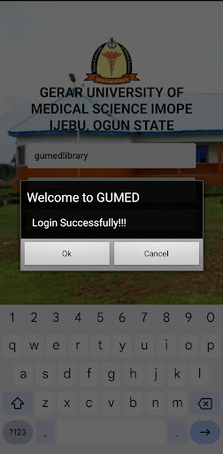Android application GUMED eLibrary screenshort