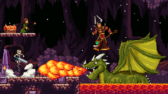 Apple Knight Action Platformer Captura de pantalla