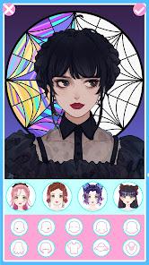 Captura 17 Doll Anime Avatar Maker Game android