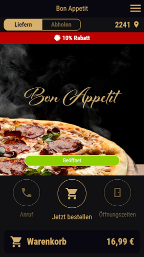 Android application Bon Appetit screenshort