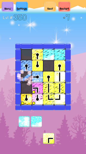 Wedge Lines Puzzle - Connect T