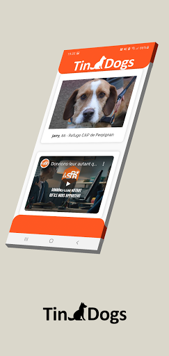 Android application TinDogs screenshort