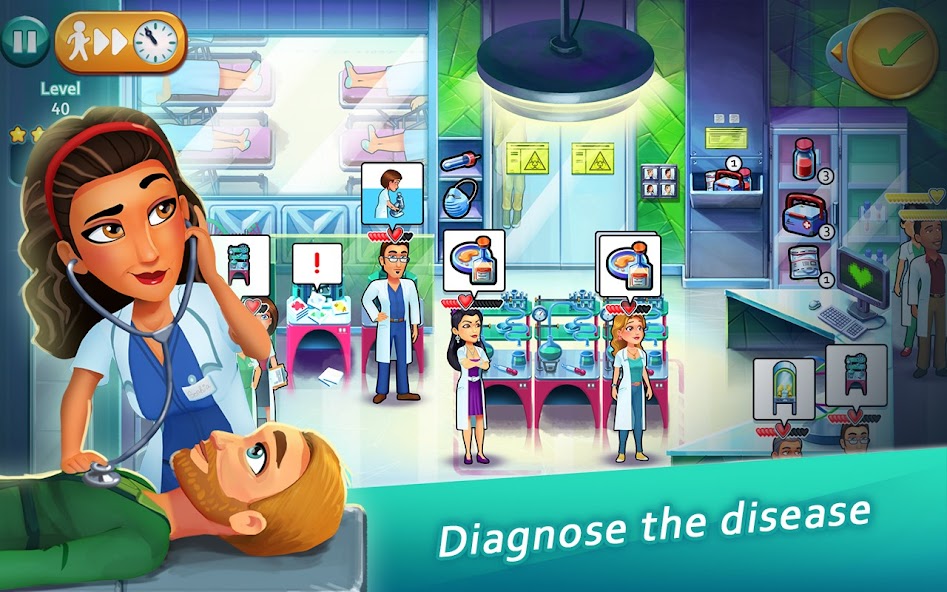 Heart&#8217;s Medicine Doctor Game v49.0.313 MOD (Free Shopping) APK