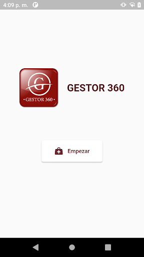 Android application GESTOR 360 screenshort