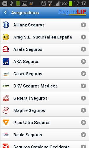 SegurLIF Movil Screen 3