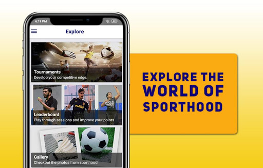 Sporthood:Community Sports App Screenshot 2 - AppWisp.com