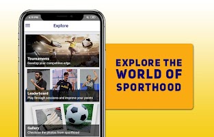 screenshot of Sporthood:Community Sports App