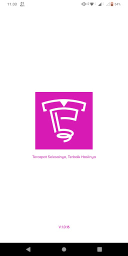Android application Express Pro Laundry screenshort