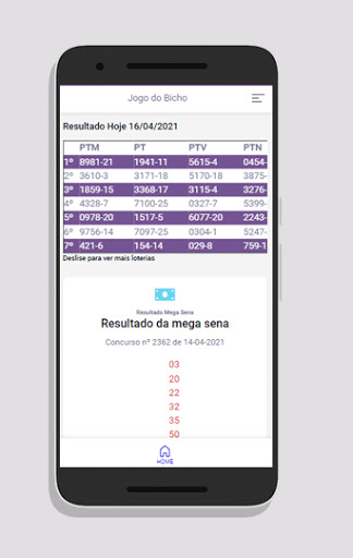 Deu no Bicho - Vento Resultado Screen 2