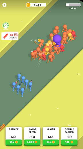 Idle Army: Stickman Gunners Screen 2